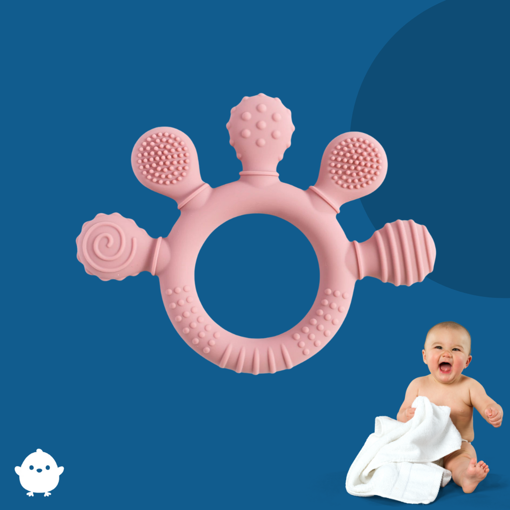 TinyZoo™ - Anneau de dentition sensoriels